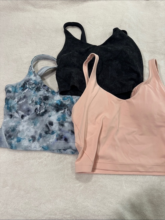 lululemon athletica Tops - Lululemon - Bundle of 3 -Seamless Cropped Tank Tops - size 2 ( read below 👇🏻)